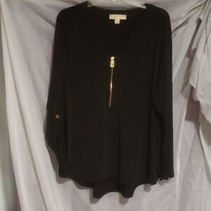 2x Michael Kors Black Blouse